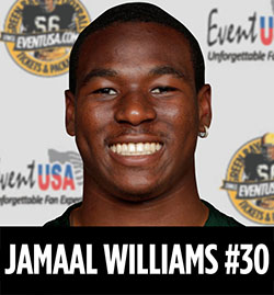 jamaal williams autograph reception