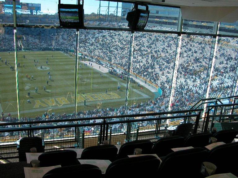 Green Bay Packers Seating Chart View