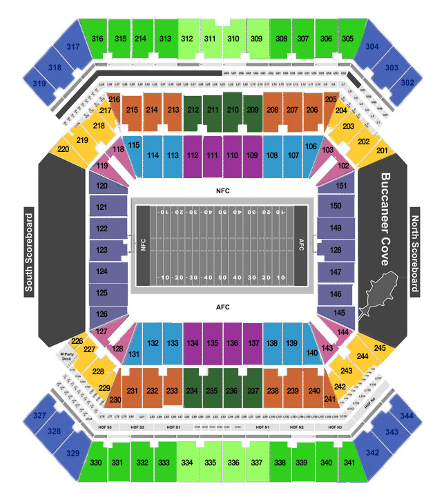 Raymond James Stadium Seating Chart Taylor Swift