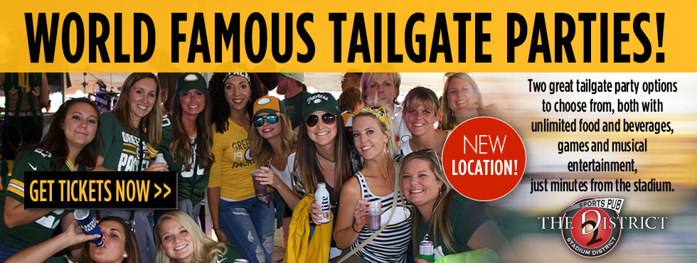 green bay packers tailgate tour