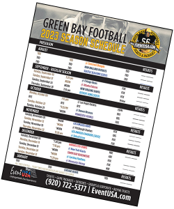Green Bay Packers Schedule