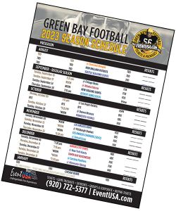 green bay packers schedule 2022 printable